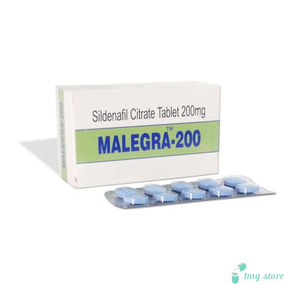 Malegra 200mg Tablet (Sildenafil Citrate)