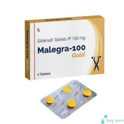 Malegra Gold 100mg Tablets (Sildenafil Citrate)