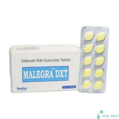 Malegra DXT Tablets (Sildenafil Citrate (100mg)+ Duloxetine (60mg))