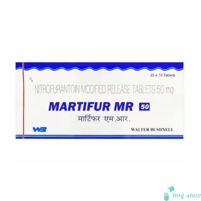 Martifur MR 50 Tablet (Nitrofurantoin 50mg)