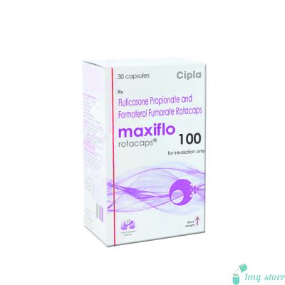 Maxiflo Rotacaps (Fluticasone/formoterol) 100