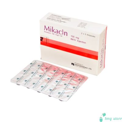 Mikacin 100mg Injection (Amikacin 100mg)
