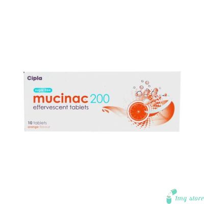 Mucinac 200 Effervescent Tablet (Acetylcysteine 200mg)