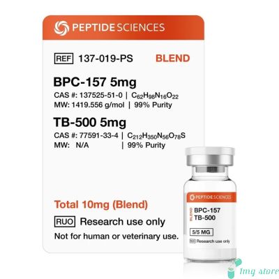 BPC 157 + TB 500 5/5mg Injection (Peptide)