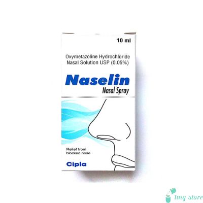 Naselin Nasal Spray (Oxymetazoline Hydrochloride 0.05%)
