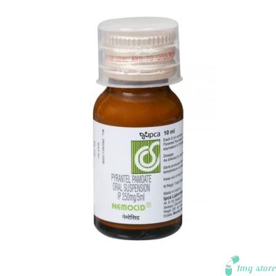 Nemocid Oral Suspension 10ml (Pyrantel pamoate 25mg)