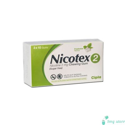 Nicotex 2mg Tablet (Nicotine 2mg)