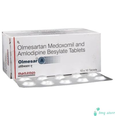 Olmesar A Tablet (Olmesartan Medoxomil (20mg) + Amlodipine (5mg))