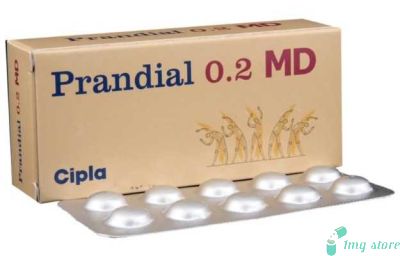 Prandial 0.2 MD Tablet (Voglibose 0.2mg)