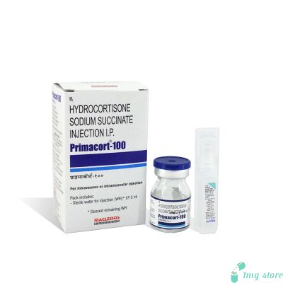 Primacort Injection 100 (Hydrocortisone 100mg)