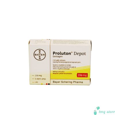 Proluton Depot 250 Injection (Hydroxyprogesterone Caproate 250mg)