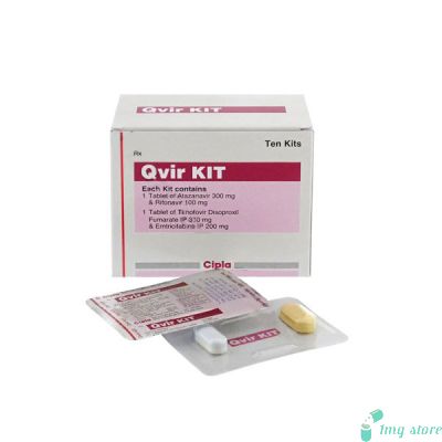 Qvir Kit (Atazanavir 300mg + Emtricitabine 100mg + Ritonavir 200mg + Tenofovir 300mg)
