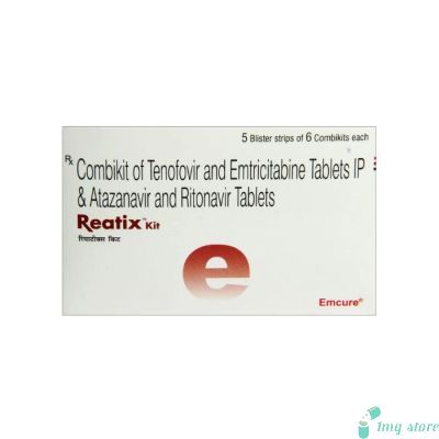 Reatix Kit (Tenofovir Disoproxil Fumarate 300mg + Emtricitabine 200mg + Atazanavir 300mg + Ritonavir 100mg)