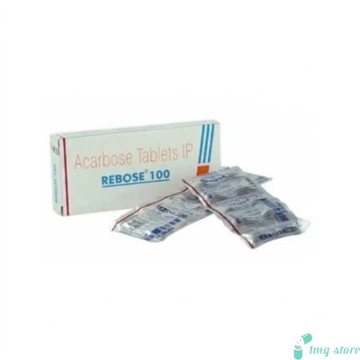 Rebose 100mg Tablet (Acarbose)