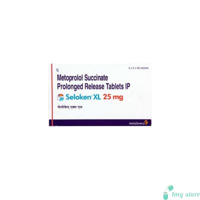 Seloken XL 25 Tablet (Metoprolol Succinate 25mg)