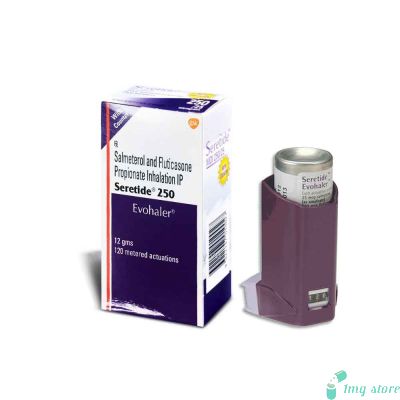Seretide 250 Evohaler (Salmeterol (25mcg) + Fluticasone Propionate (250mcg)