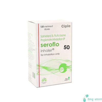 Seroflo Inhaler 50 (Salmeterol (25mcg) + Fluticasone Propionate (50mcg))