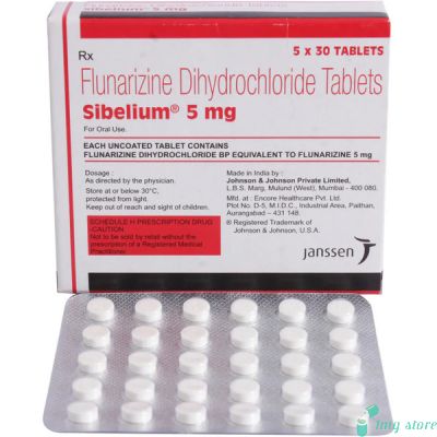 Sibelium Tablet (Flunarizine (5mg)
