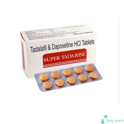 Super Tadarise Tablet (Tadalafil (20mg) + Dapoxetine (60mg))