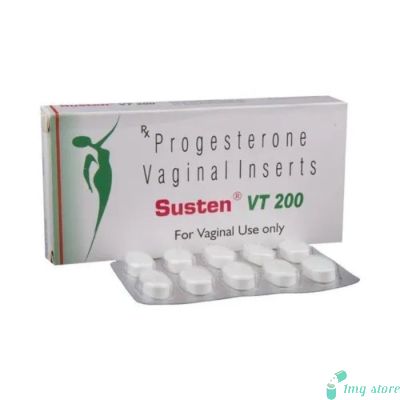 Susten VT 200mg Tablet (Progesterone (Natural Micronized 200mg)