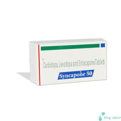 Syncapone 50mg Tablet (Levodopa (50mg) + Carbidopa (12.5mg) + Entacapone (200mg))
