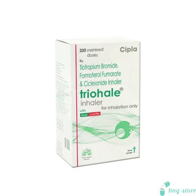 Triohale Inhaler (Tiotropium (9mcg)+ Formoterol (6mcg) + Ciclesonide (200mcg))