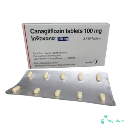 Invokana 100 Tablet (Canagliflozin 100mg)