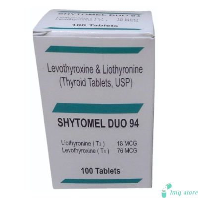 Shytomel Duo (T3+T4) Tablets (Levothyroxine + Levothyroxine)