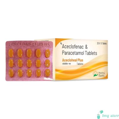 Acecloheal Plus Tablet (Aceclofenac + Paracetamol)