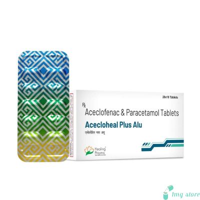 Acecloheal Plus Alu Tablet (Aceclofenac + Paracetamol)