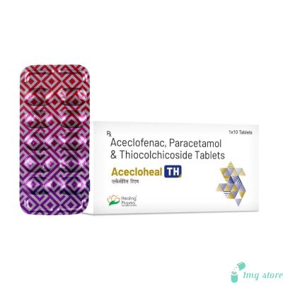 Acecloheal TH Tablet (Aceclofenac,Paracetamol and Thiocolchicoside)