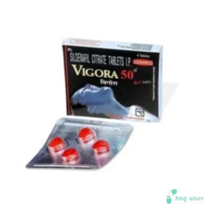 Vigore Red 50mg Tablet (Sildenafil Citrate)