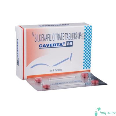 Caverta 25mg Tablet (Sildenafil Citrate)