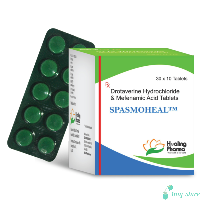 Generic Spasmoheal Tablet (Drotraverine (80mg) + Mefenamic (250mg))