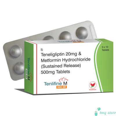 Generic Tenlifine M SR Tablet (Teneligliptin (20mg) + Metformin (500mg))