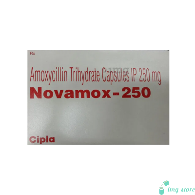 Novamox Capsules (Amoxicillin): Antibiotic Medicine | for bacterial, respiratory, ear, skin & urinary tract infections