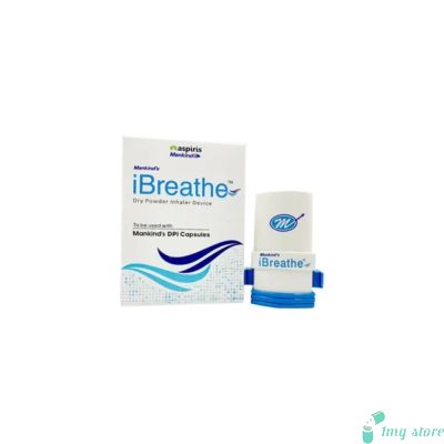 Mankind's I Breathe DPI Dry Powder Inhaler Device