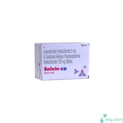 Solvin-OD Tablet SR (Levocetirizine + Pseudoephedrine)