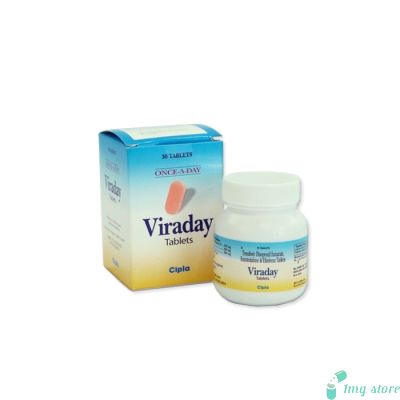 Viraday Tablet (Emtricitabine (300mg) + Tenofovir (200mg) + Efavirenz (600mg))
