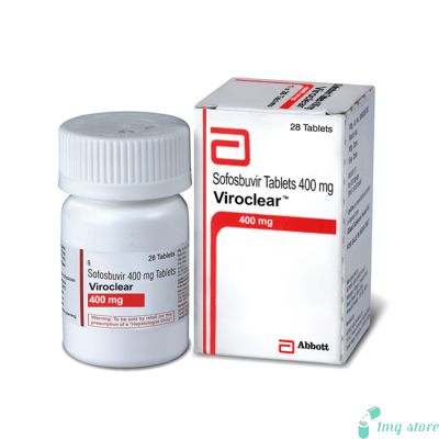 Viroclear 400mg Tablet (Sofosbuvir 400mg)