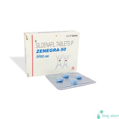Zenegra 50 mg Tablets (Sildenafil Citrate)
