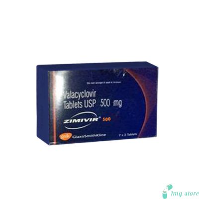 Zimivir 500 Tablet (Valacyclovir 500mg))
