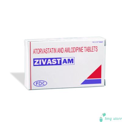 Zivast AM Tablet (Amlodipine (5mg) + Atorvastatin (10mg))