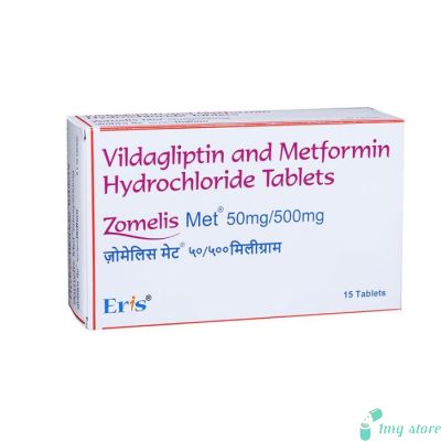 Zomelis Met Tablet (Metformin (500mg) + Vildagliptin (50mg))