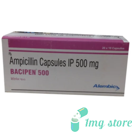 Bacipen 500 (Ampicillin 500mg): Uses, Dosage, Price, Side Effects & Precautions at 1mgstore