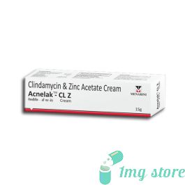 Acnelak-CLZ Cream (Clindamycin + Zinc Acetate): Uses, Dosage, Price, Side Effects & Precautions at 1mgstore