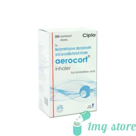 Aerocort Inhaler (Beclometasone + Levosalbutamol): Uses, Dosage, Price, Side Effects & Precautions at 1mgstore