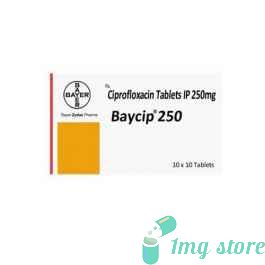 Baycip Tablet (Ciprofloxacin): Uses, Dosage, Price, Side Effects & Precautions at 1mgstore