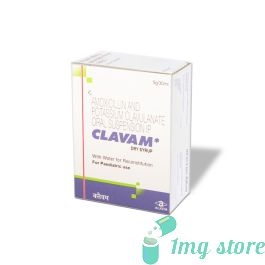 Clavam Dry Syrup (Amoxicillin + Clavulanic acid): Uses, Dosage, Price, Side Effects & Precautions at 1mgstore