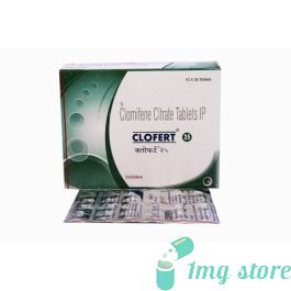 Clofert Tablet (Clomiphene Citrate): View Uses, Dosage, Price, Side Effects & Precautions at 1mgstore